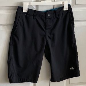 Quiksilver Board Shorts Black Size 27